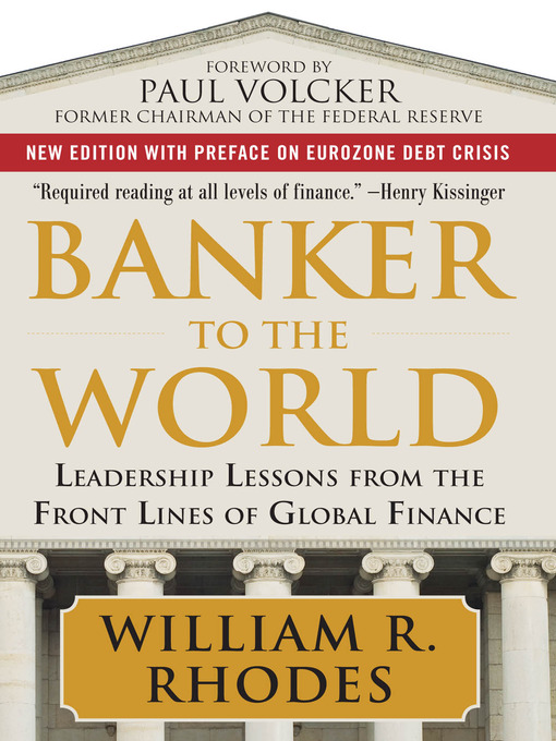 Title details for Banker to the World by William Rhodes - Available
